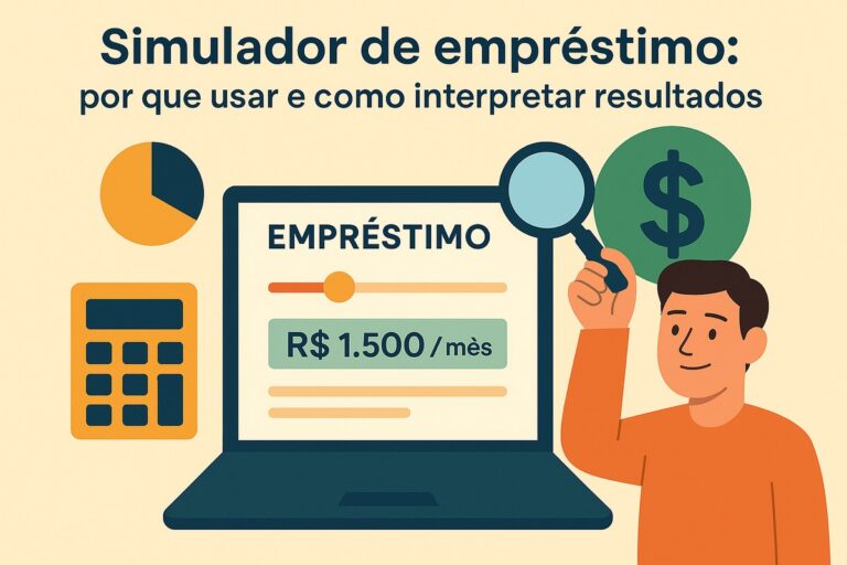 Simulador de empréstimo: porque usar e como interpretar resultados