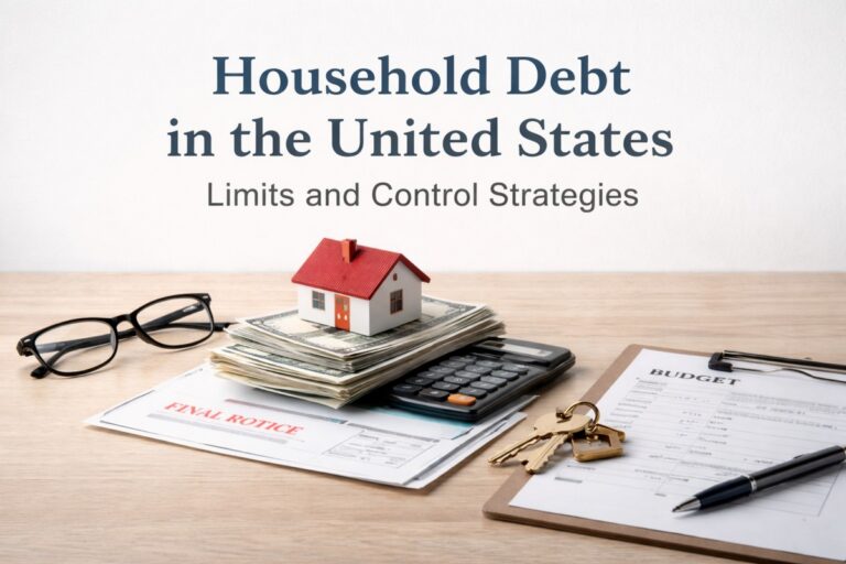 Household debt in the United States: limits and control strategies