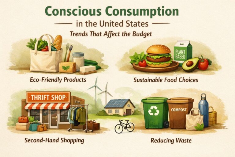 Conscious consumption in the United States: trends that affect the budget