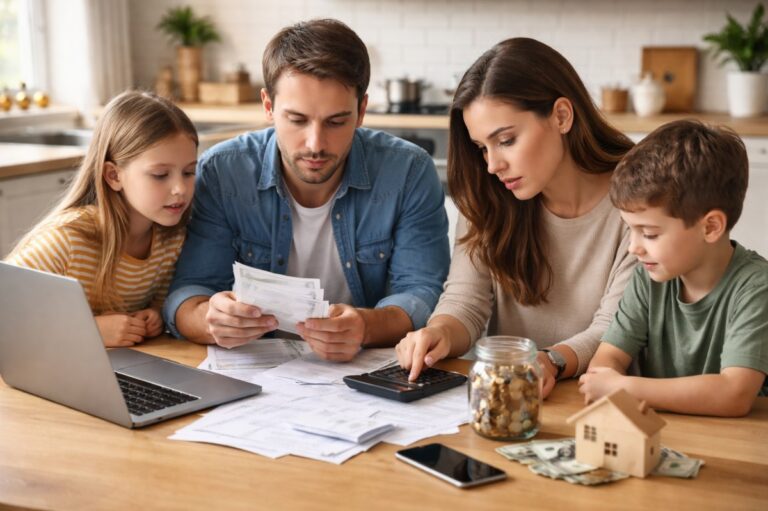 Family finances in the United States: adapting to new living costs