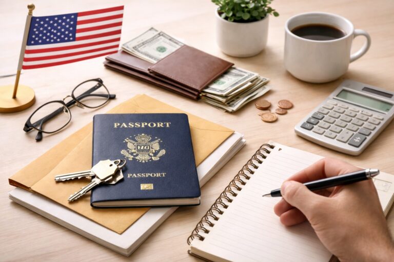 Financial planning for immigration to the United States
